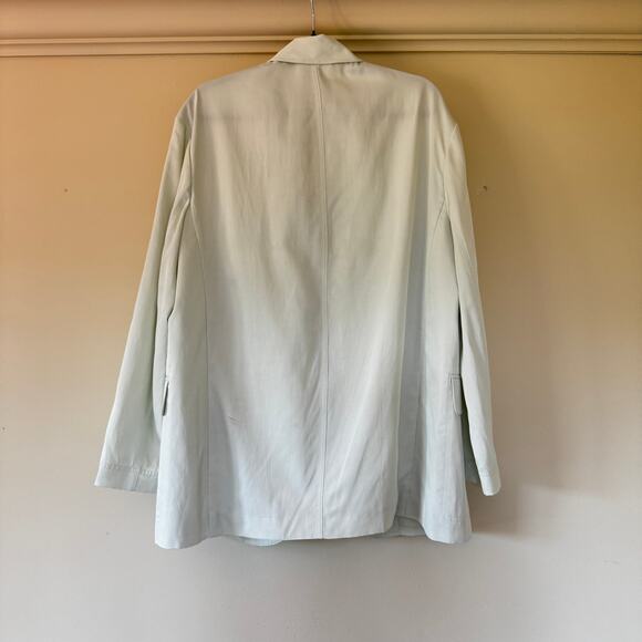 NWT Tibi Liam Blazer Drapey Suiting Size S SOLD OUT ONLINE Summer 2025 - Picture 6 of 17